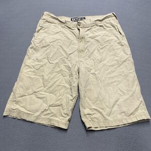 Enyce Shorts Mens‎ 34 Khaki Ripstop Chino Embroidered Logo Streetwear Sean Combs